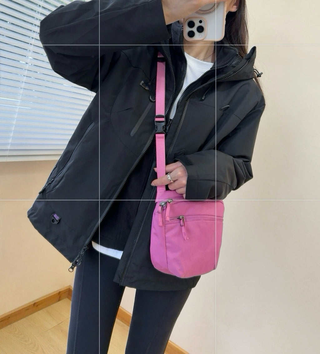 3-in-1 Waterproof Outdoor Shell Jacket with Detachable Grid Fleece Inner – Ultra-Light Thermal Windbreaker for Hiking & Daily Wear Unisex 7 Colors