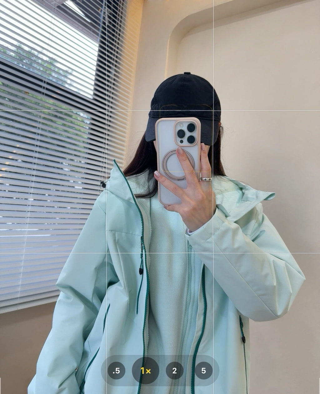 3-in-1 Waterproof Outdoor Shell Jacket with Detachable Grid Fleece Inner – Ultra-Light Thermal Windbreaker for Hiking & Daily Wear Unisex 7 Colors