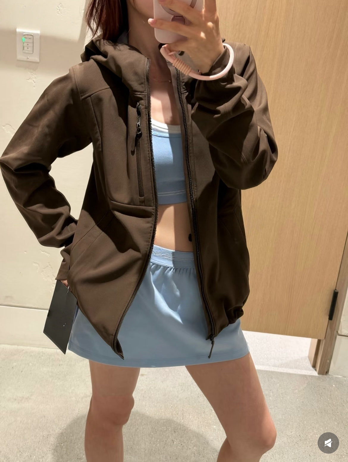 Women's Waterproof Softshell Jacket Windproof Breathable Outdoor Coat