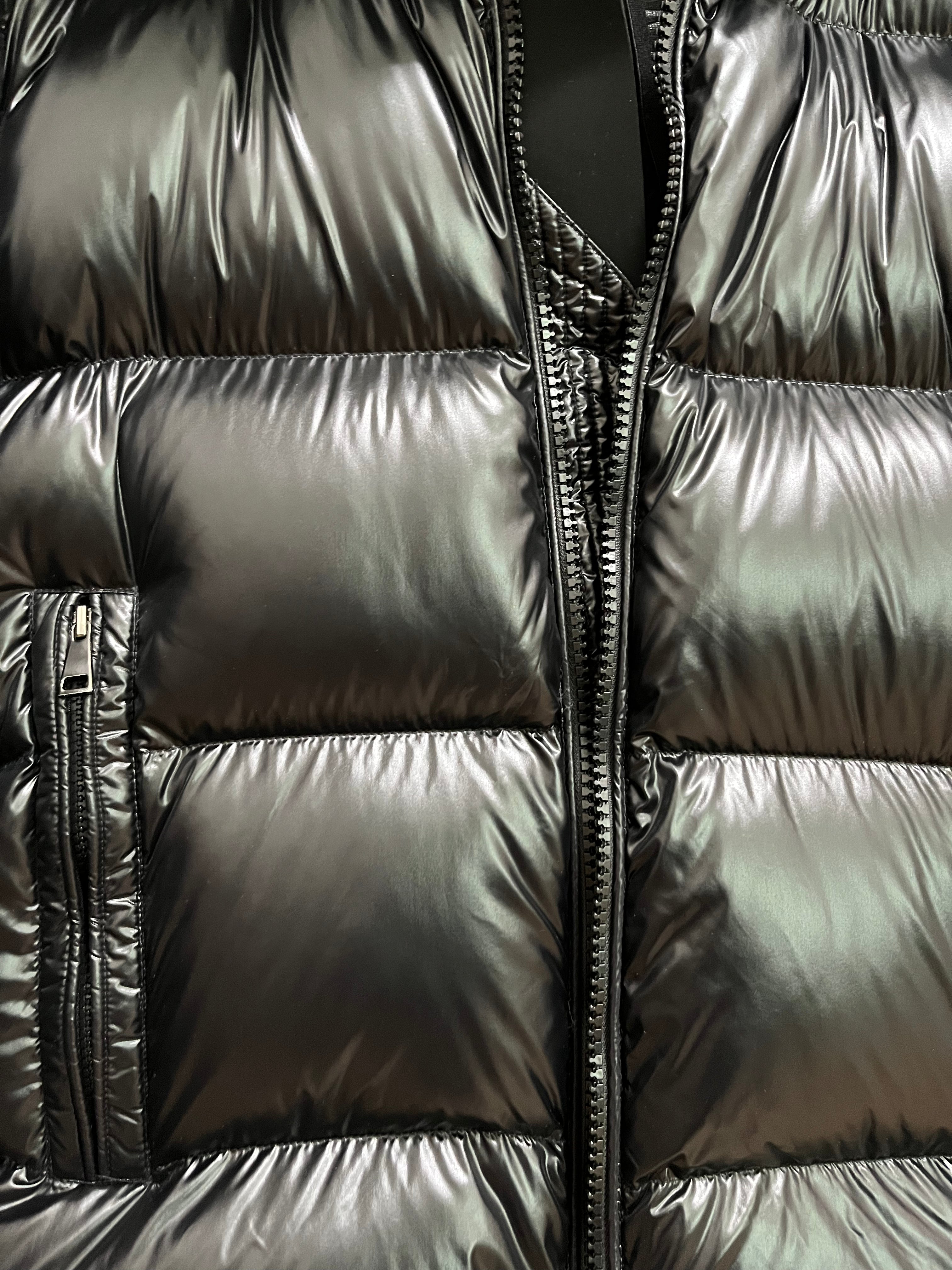 White Duck Down Hooded Jacket Puffy Fluffy Woman Cloud-like Soft Warm Unisex Man Pocket Hood Black 850FP Model2306