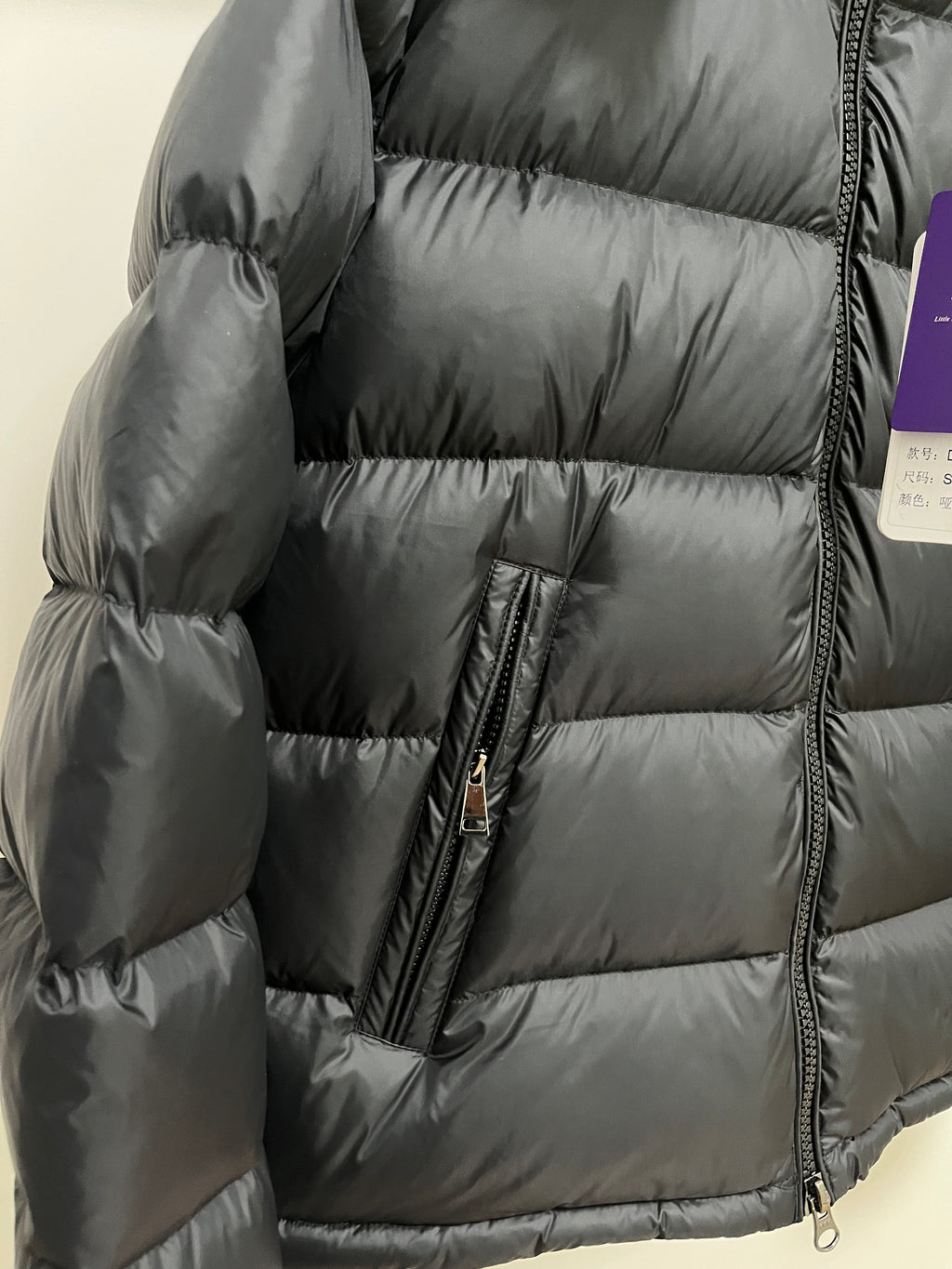 Goose DownJacket hooded  Man Unisex Endurable Easy Clean Warm Lightweight 850FP model 1903