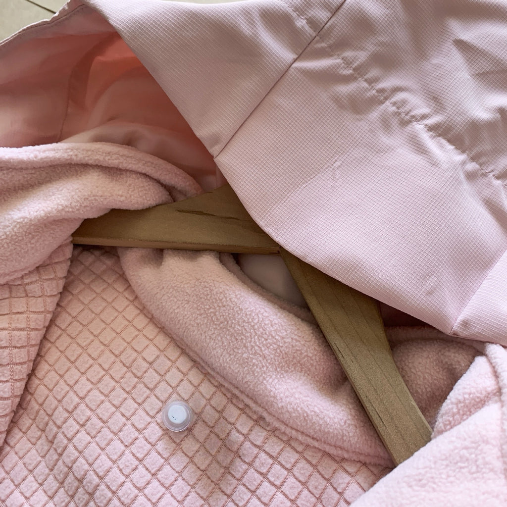 3-in-1 Waterproof Outdoor Shell Jacket with Detachable Grid Fleece Inner – Ultra-Light Thermal Windbreaker for Hiking & Daily Wear Unisex 7 Colors