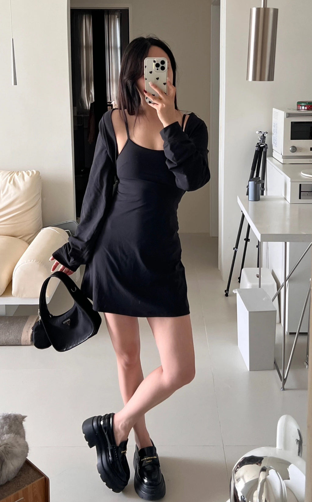 Aln Built-in Bra Active Mini Dress with Shorts & Pockets | Buttery Soft Nulu-Feel Tennis Dress Tummy Control Sculpting Athleisure Dress