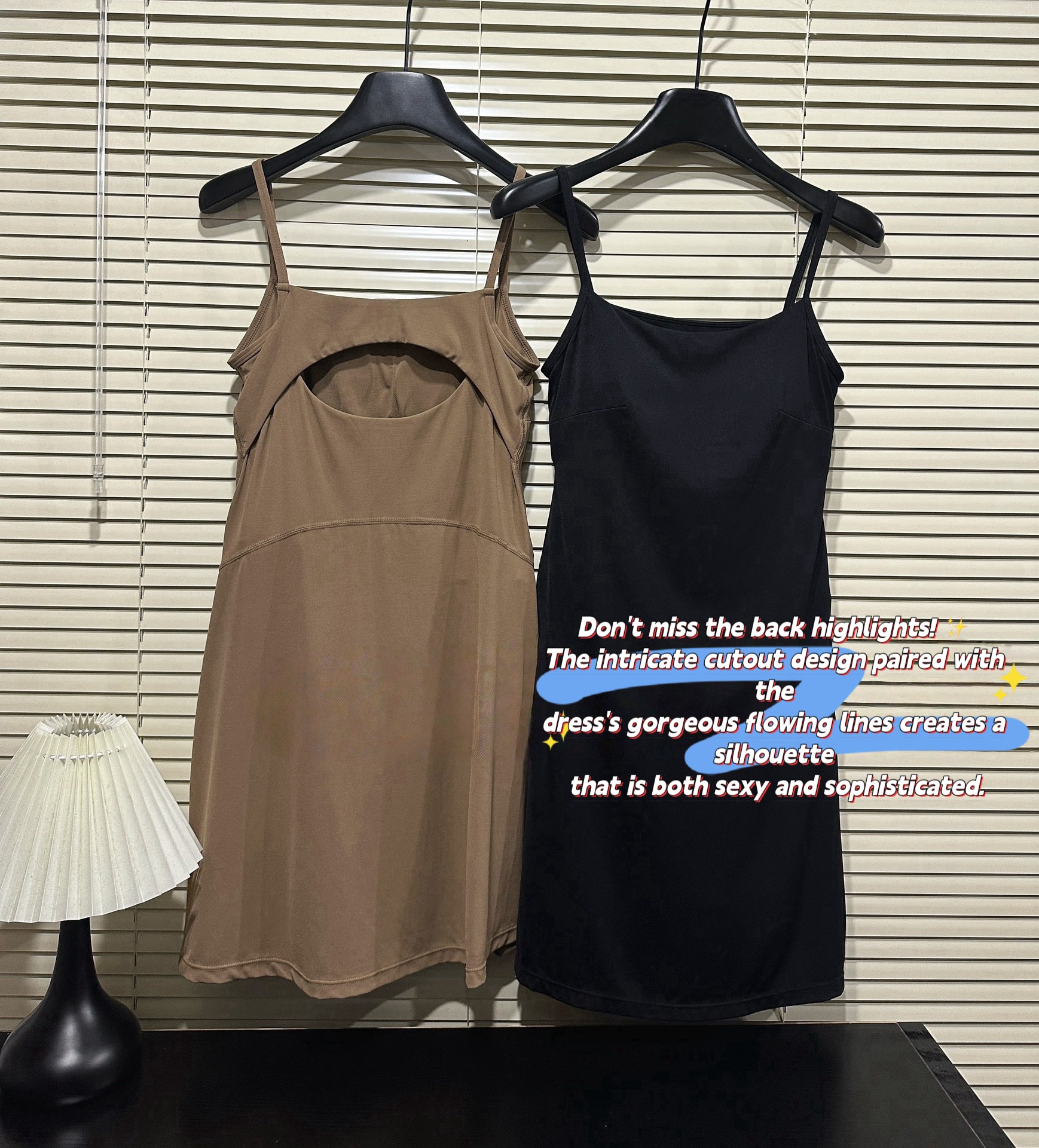 Aln Built-in Bra Active Mini Dress with Shorts & Pockets | Buttery Soft Nulu-Feel Tennis Dress Tummy Control Sculpting Athleisure Dress