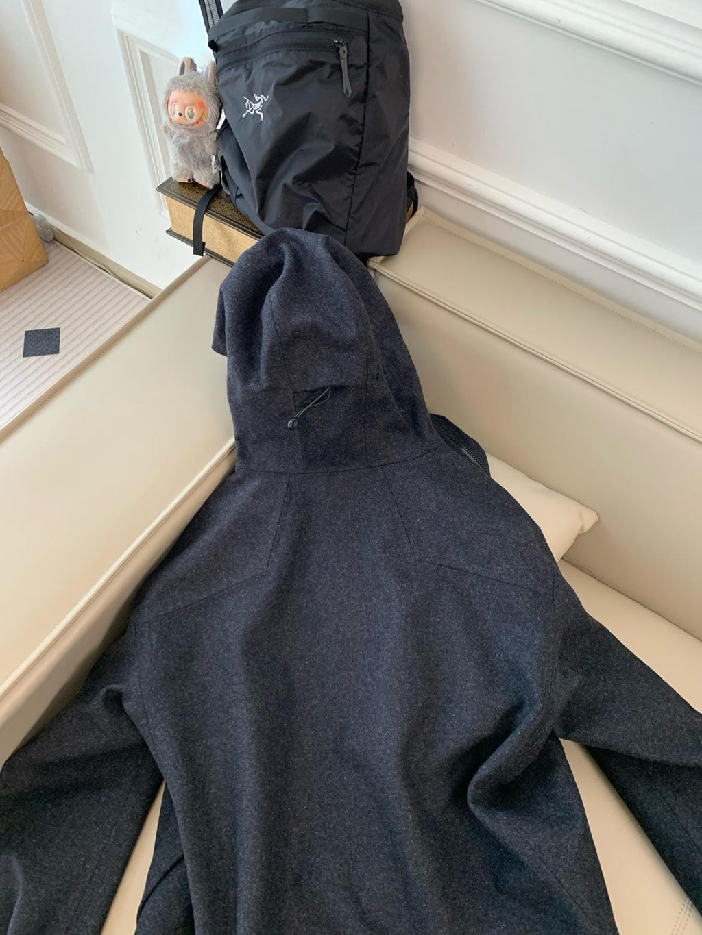 Activewear Premium WOOL Softshell Durable All-Weather Jacket with DWR Two-Way Stretch Outdoor & Casual Wear