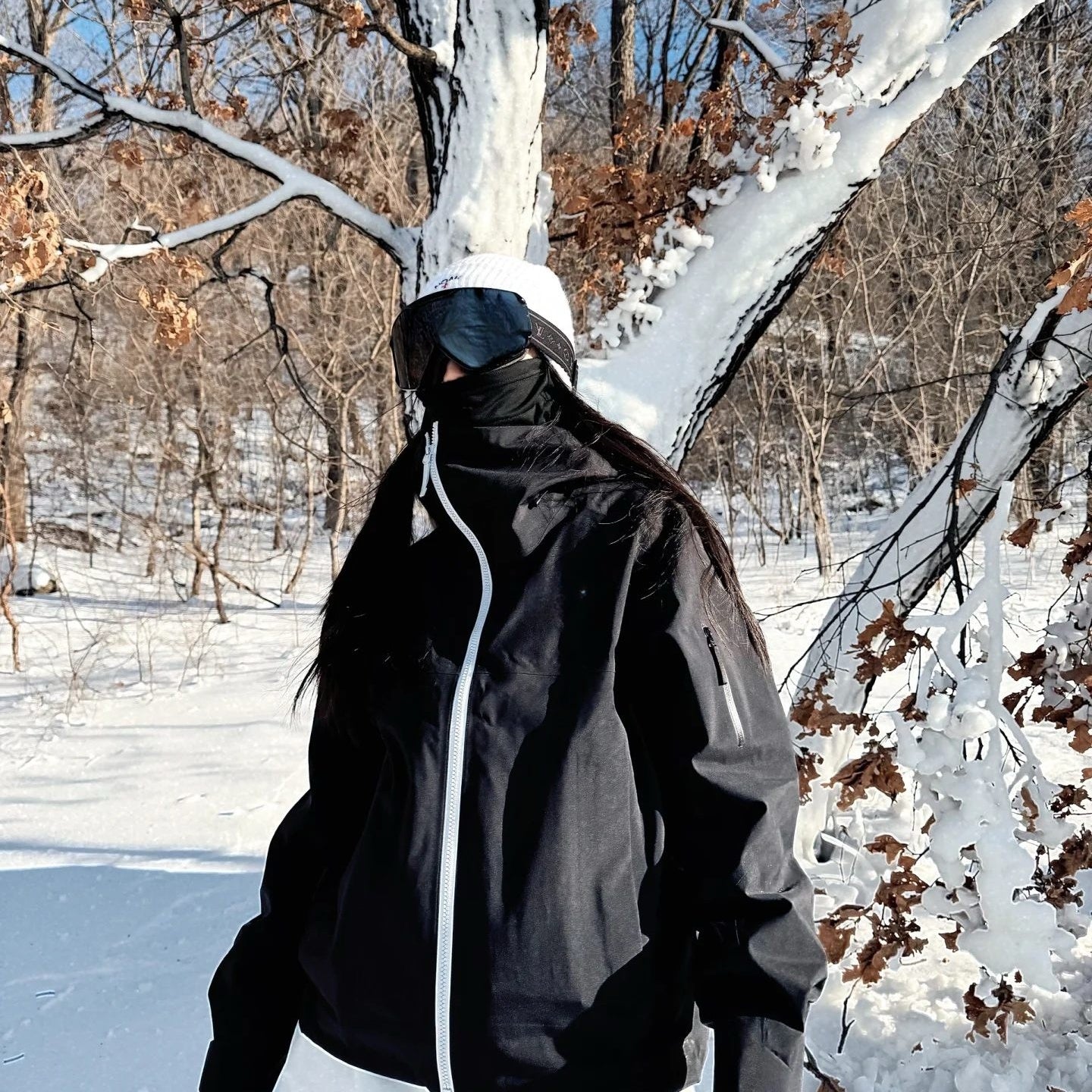 Unisex Waterproof Windproof Anti-Wrinkle Hardshell Jacket All-Weather Easy Care