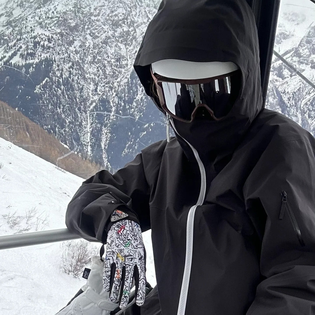 Unisex Waterproof Windproof Anti-Wrinkle Hardshell Jacket All-Weather Easy Care