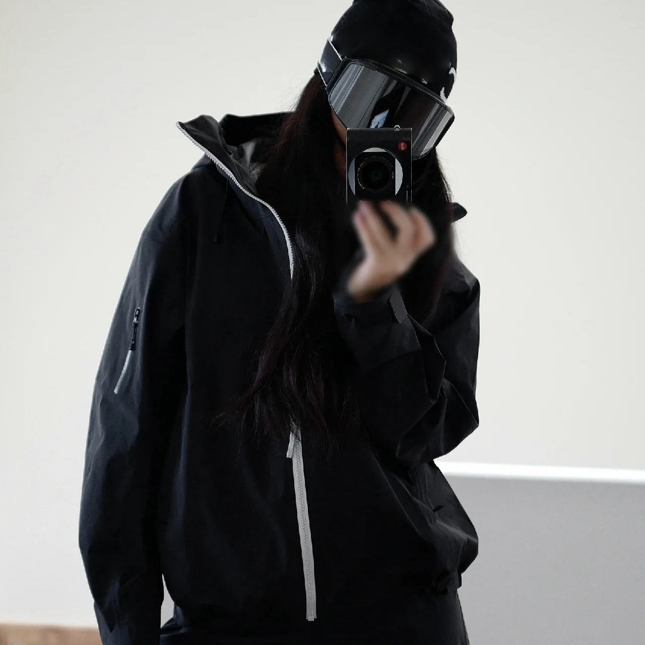 Unisex Waterproof Windproof Anti-Wrinkle Hardshell Jacket All-Weather Easy Care