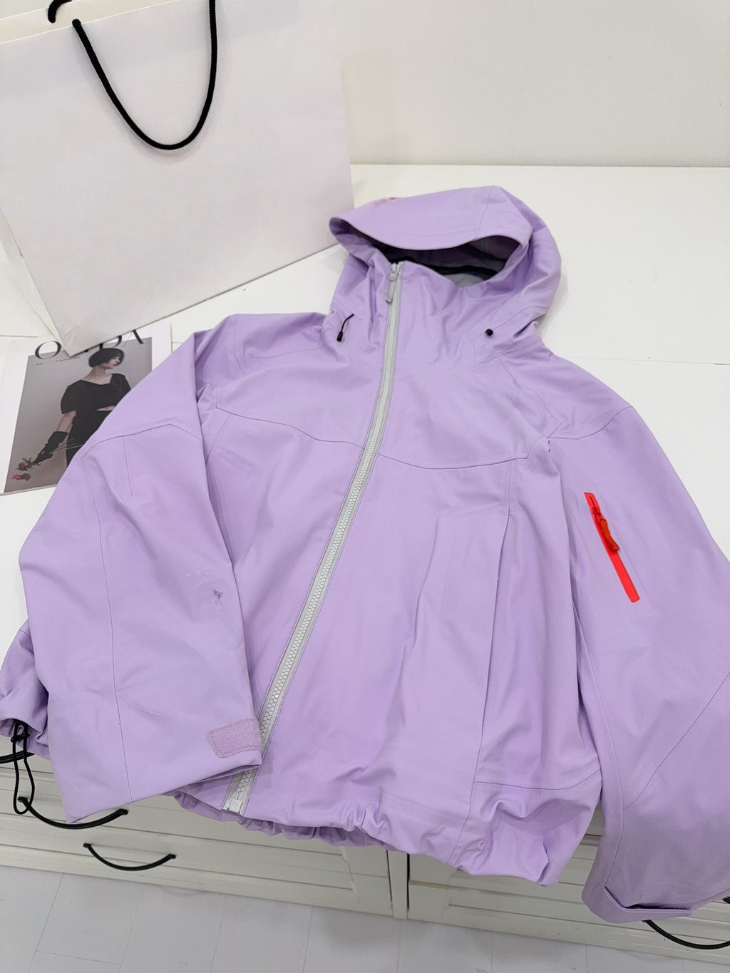 Unisex Waterproof Windproof Anti-Wrinkle Hardshell Jacket All-Weather Easy Care