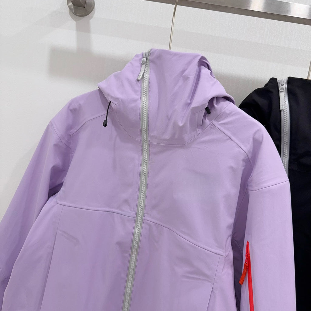 Unisex Waterproof Windproof Anti-Wrinkle Hardshell Jacket All-Weather Easy Care