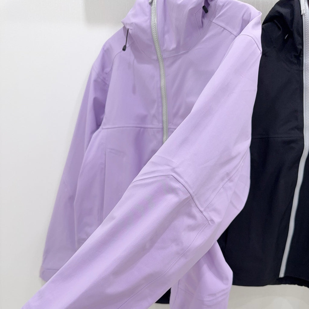 Unisex Waterproof Windproof Anti-Wrinkle Hardshell Jacket All-Weather Easy Care