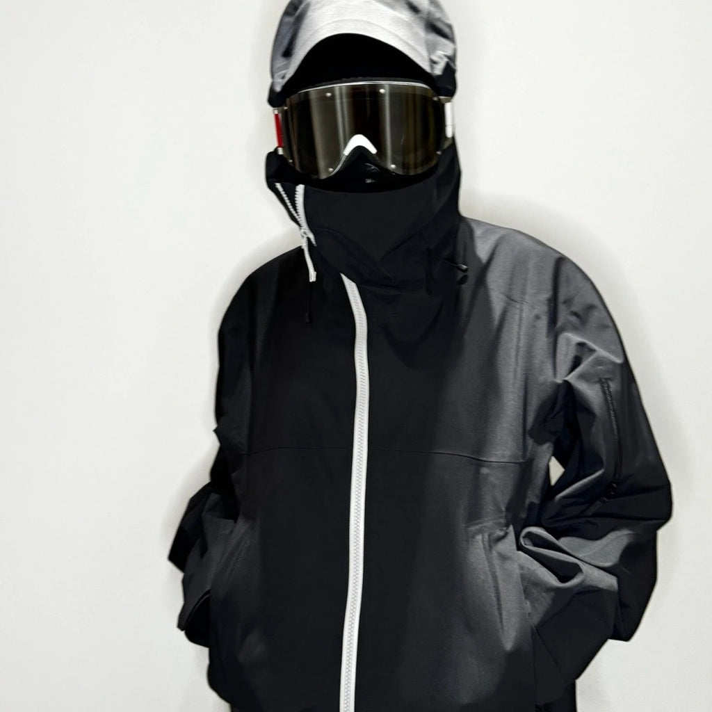 Unisex Waterproof Windproof Anti-Wrinkle Hardshell Jacket All-Weather Easy Care