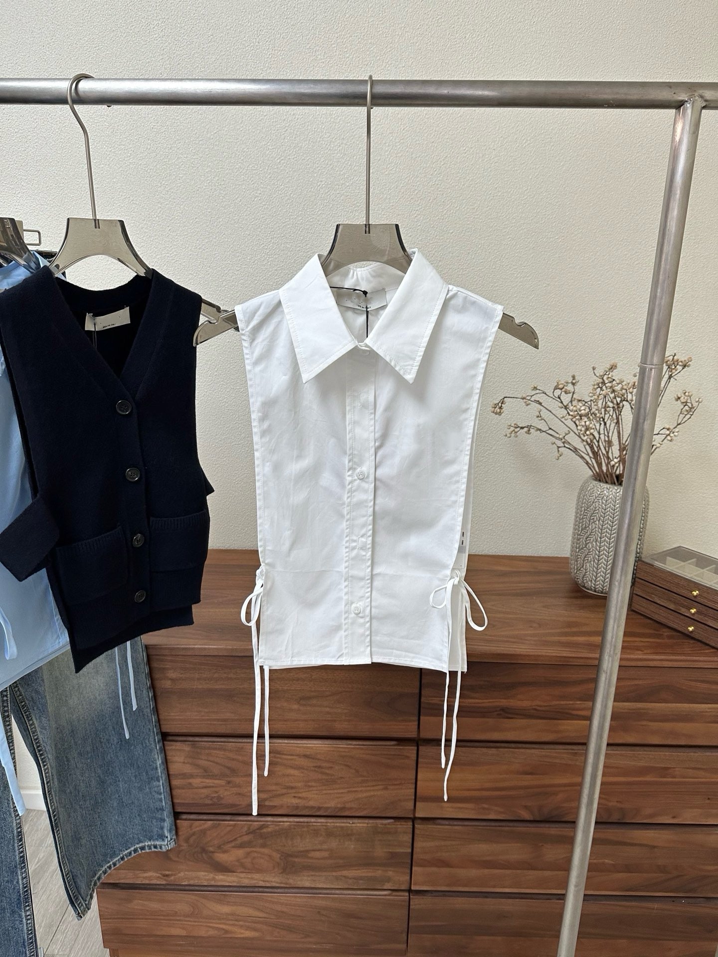 Women's High-Waist Multi-Pocket Vintage Blue Denim Shorts & Pants Cargo-Inspired Stretchy