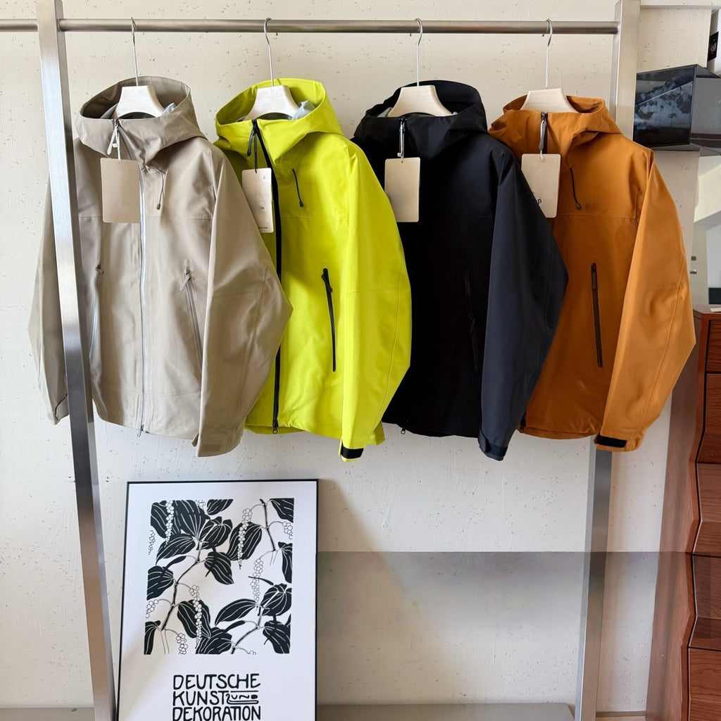 Flix & Ponyo Hooded Outerwear Unisex 800-Fill Power Duck Down 3-in-1 Waterproof Windproof Puffer Jacket Ultra-Light