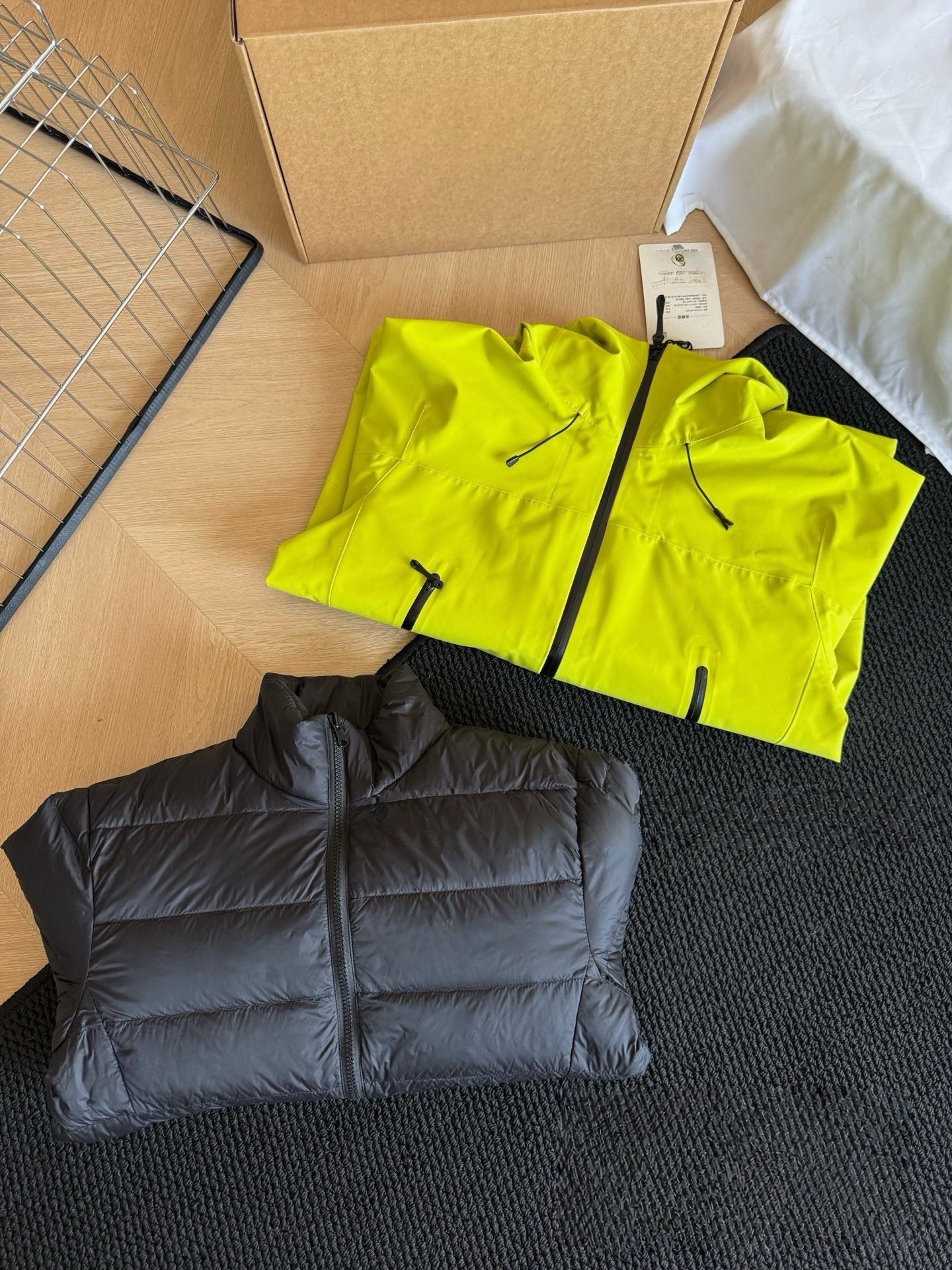 Flix & Ponyo Hooded Outerwear Unisex 800-Fill Power Duck Down 3-in-1 Waterproof Windproof Puffer Jacket Ultra-Light