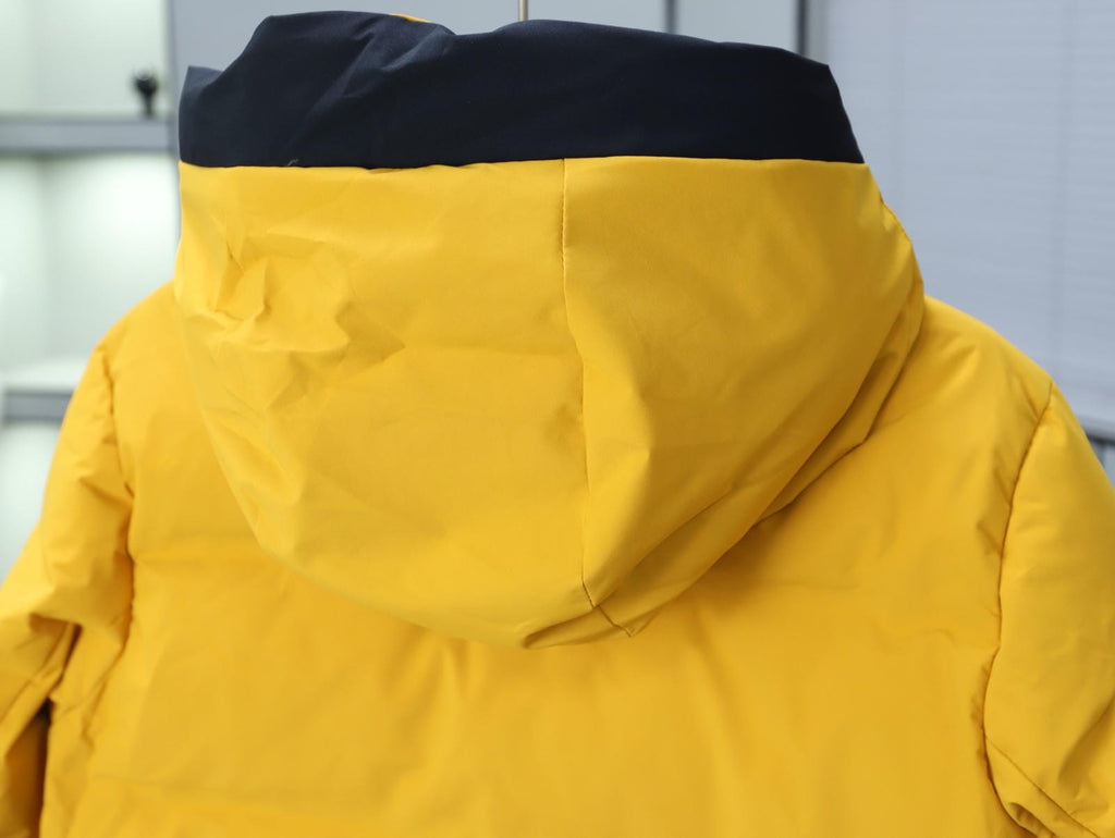 Flix and Ponyo Men's/Women's Waterproof Hooded Duck Down Puffer Jacket for Winter Outdoor Sports Unisex