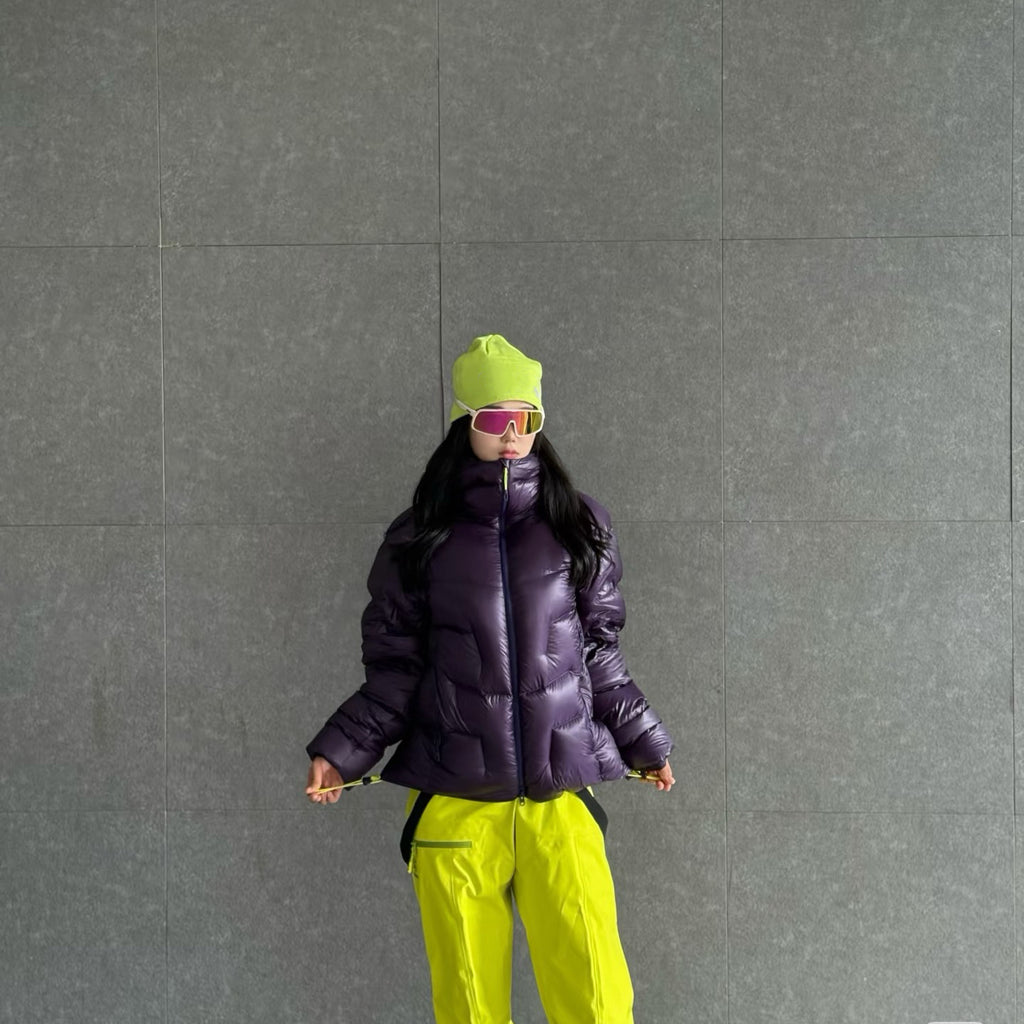 Hooded 1000 Fill Power Water-Repellent Goose Down Lightweight Insulated Outdoor Jacket for Men and Women Unisex Warm  Water-proof with Pocket 1000FP