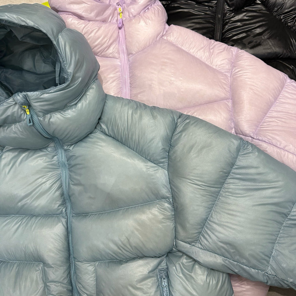 Hooded 1000 Fill Power Water-Repellent Goose Down Lightweight Insulated Outdoor Jacket for Men and Women Unisex Warm  Water-proof with Pocket 1000FP