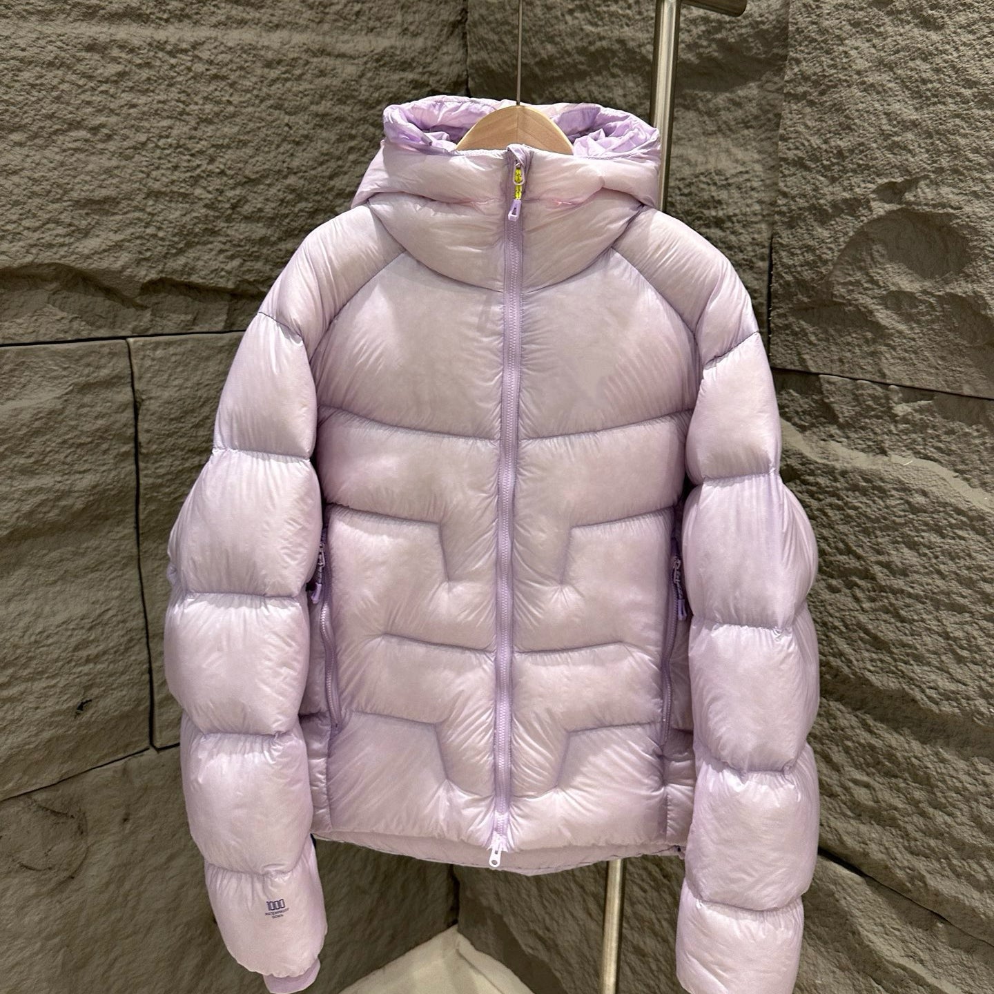 Hooded 1000 Fill Power Water-Repellent Goose Down Lightweight Insulated Outdoor Jacket for Men and Women Unisex Warm  Water-proof with Pocket 1000FP