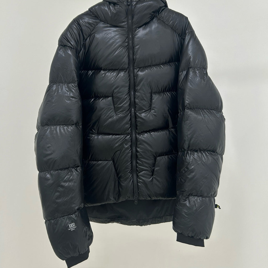 Hooded 1000 Fill Power Water-Repellent Goose Down Lightweight Insulated Outdoor Jacket for Men and Women Unisex Warm  Water-proof with Pocket 1000FP