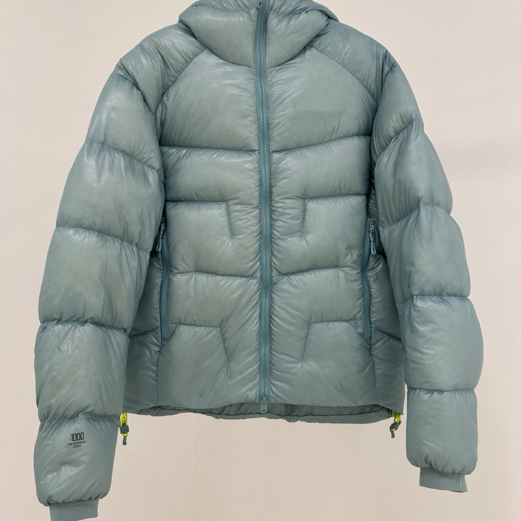 Hooded 1000 Fill Power Water-Repellent Goose Down Lightweight Insulated Outdoor Jacket for Men and Women Unisex Warm  Water-proof with Pocket 1000FP