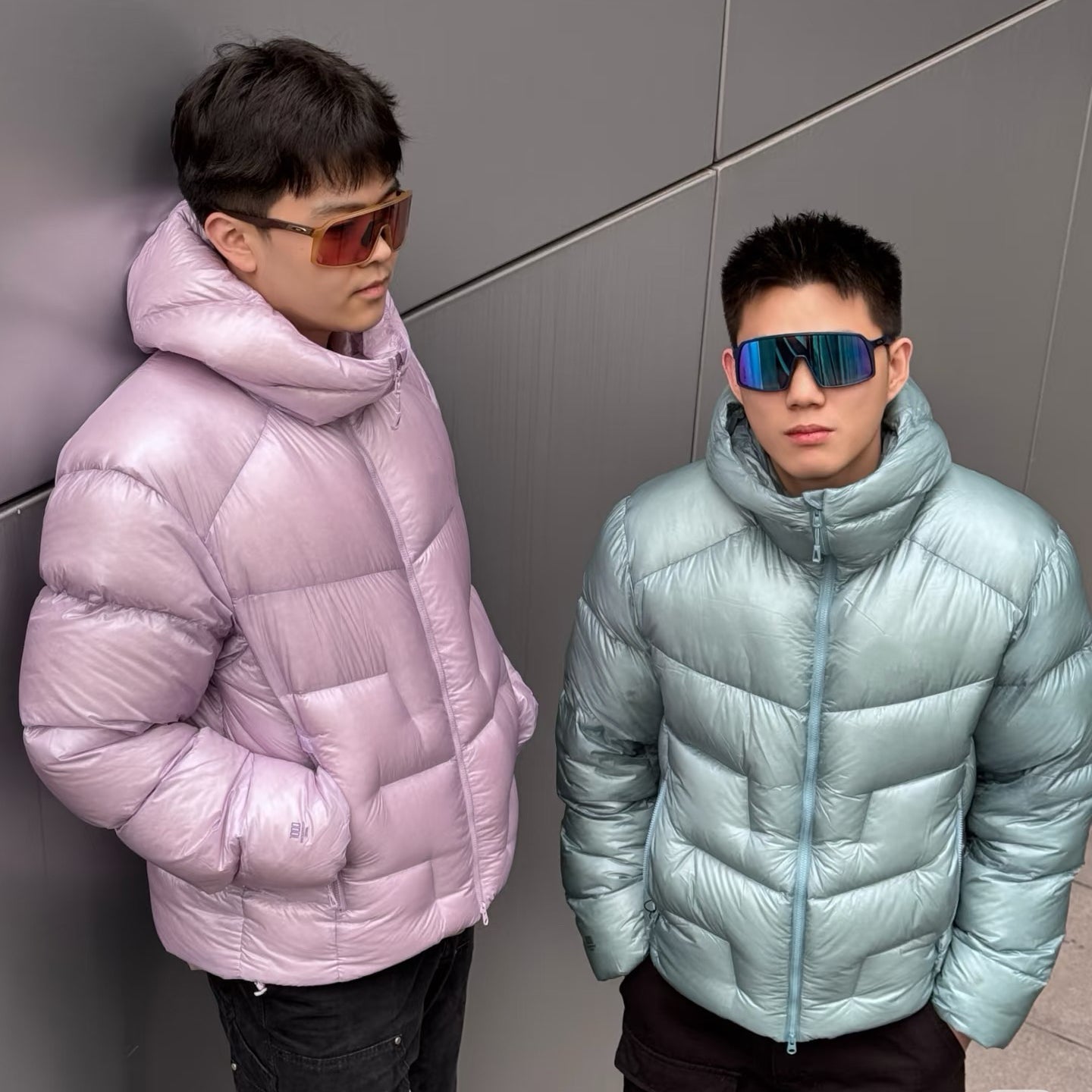 Hooded 1000 Fill Power Water-Repellent Goose Down Lightweight Insulated Outdoor Jacket for Men and Women Unisex Warm  Water-proof with Pocket 1000FP