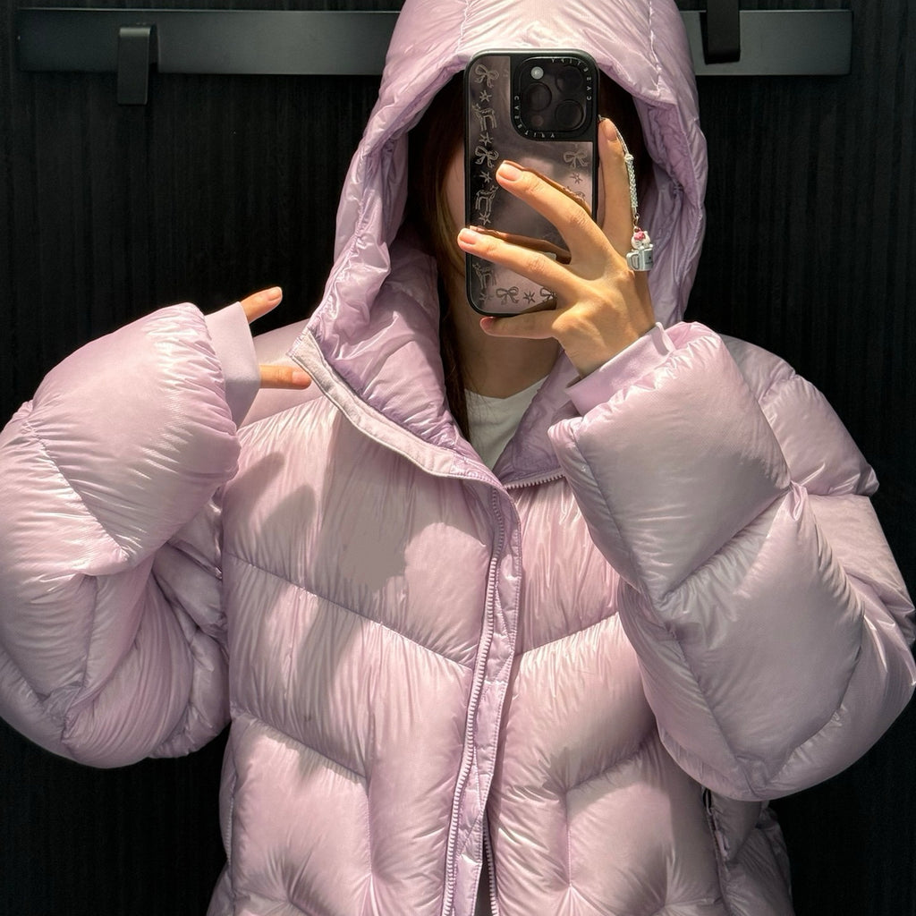 Hooded 1000 Fill Power Water-Repellent Goose Down Lightweight Insulated Outdoor Jacket for Men and Women Unisex Warm  Water-proof with Pocket 1000FP