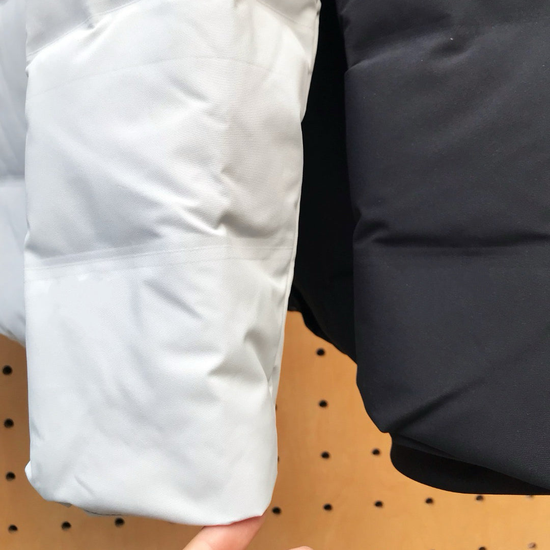 Flix and Ponyo Men's/Women's Waterproof Hooded Duck Down Puffer Jacket for Winter Outdoor Sports Unisex