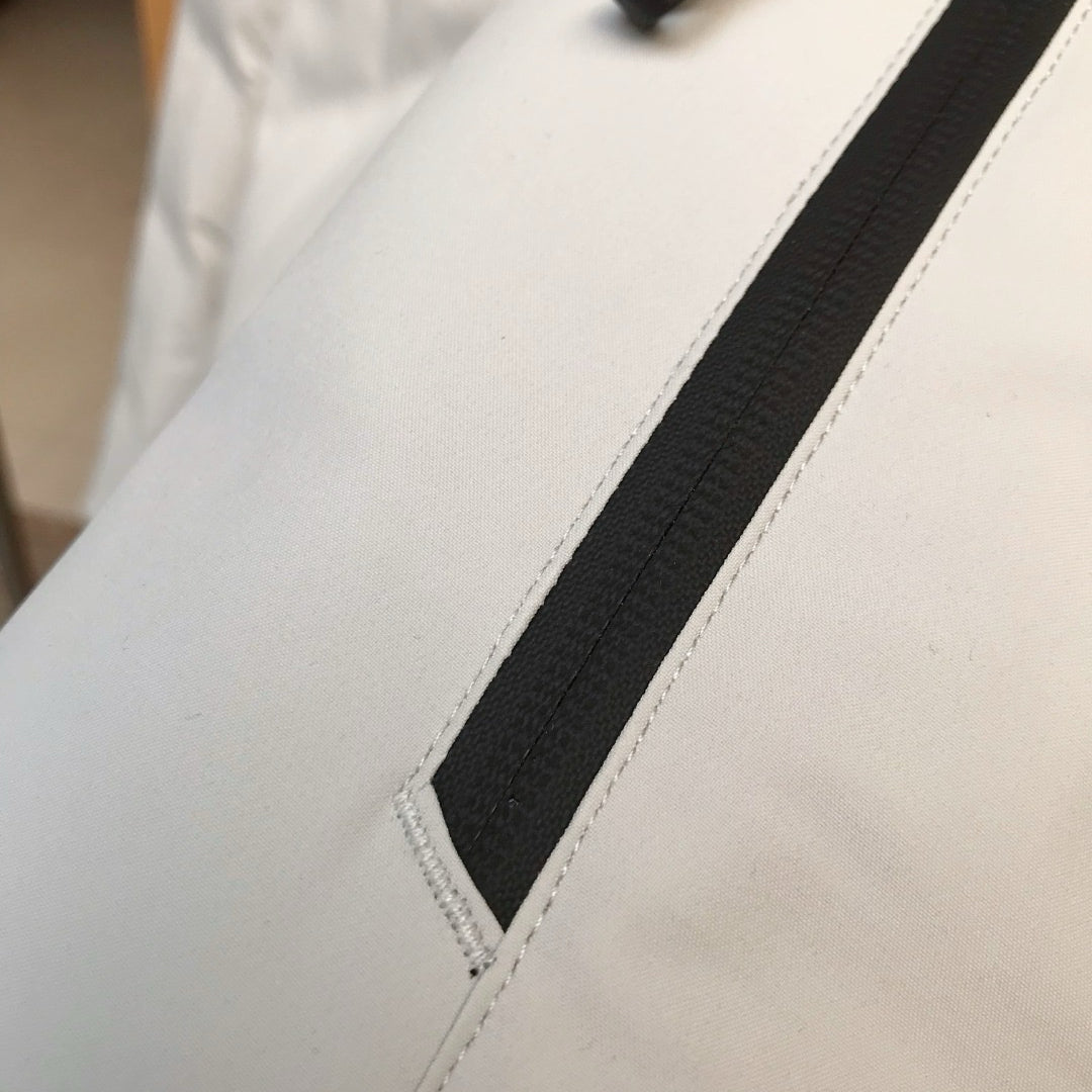 Flix and Ponyo Men's/Women's Waterproof Hooded Duck Down Puffer Jacket for Winter Outdoor Sports Unisex