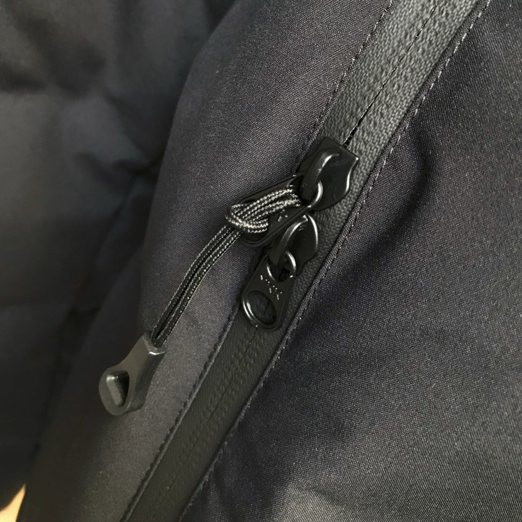 Flix and Ponyo Men's/Women's Waterproof Hooded Duck Down Puffer Jacket for Winter Outdoor Sports Unisex