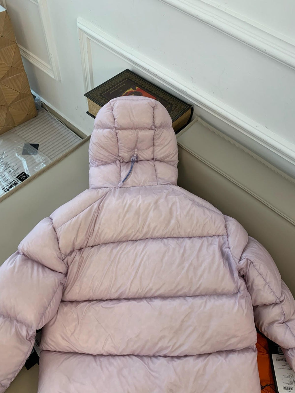 Hooded Duck Down Jacket Unisex Outdoor Warm  Water-proof Woman Man with Pocket