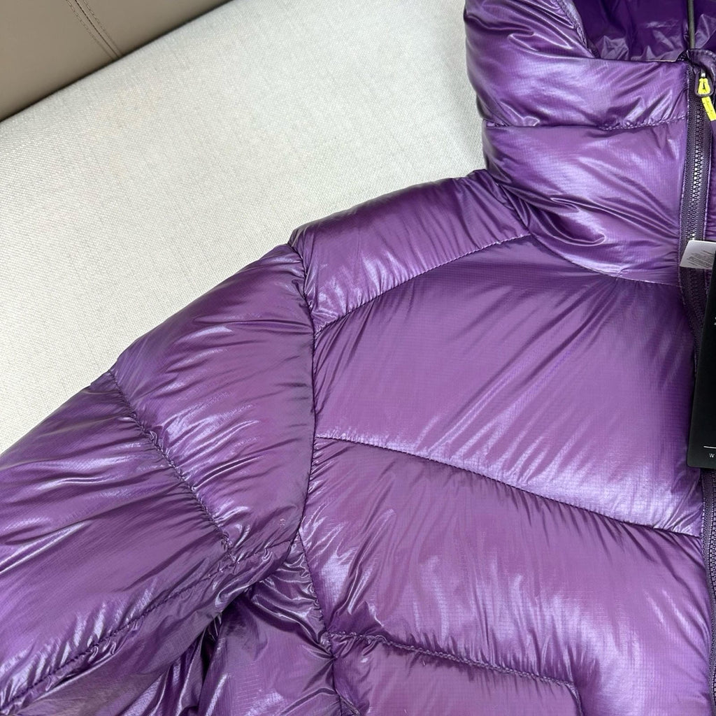 Hooded Duck Down Jacket Unisex Outdoor Warm  Water-proof Woman Man with Pocket