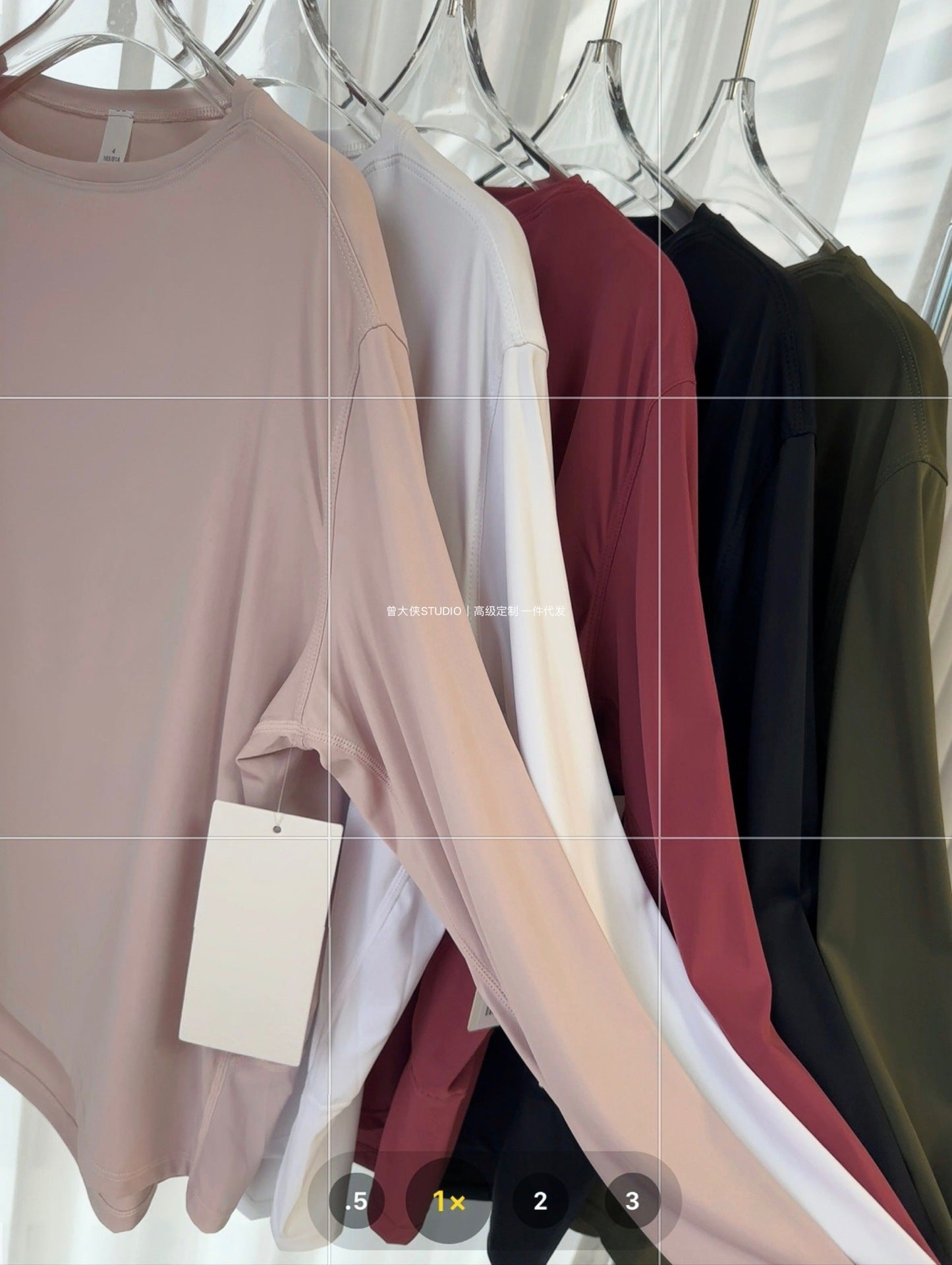 *lulu Same Style Action Loose Sun Protection Long Sleeve Women's Turtle Neck Sports Running Fitness Quick-Dry Breathable T Shirt