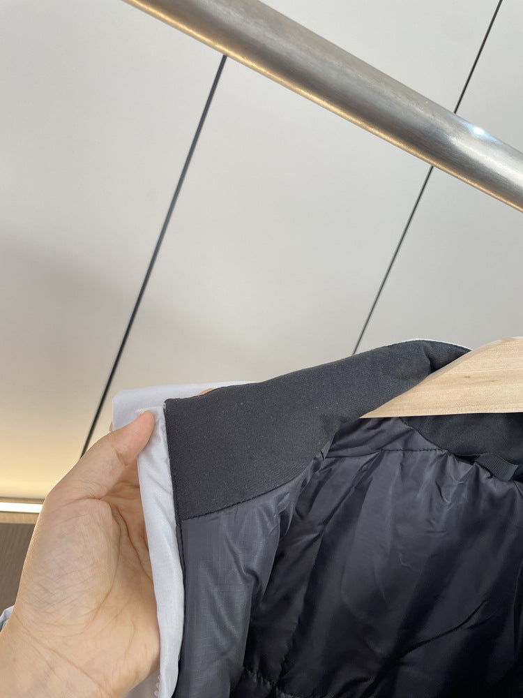 "Bird"AT0M Series！Warmer than down P Cotton！Autumn and Winter Men's Export Stand Collar Vest