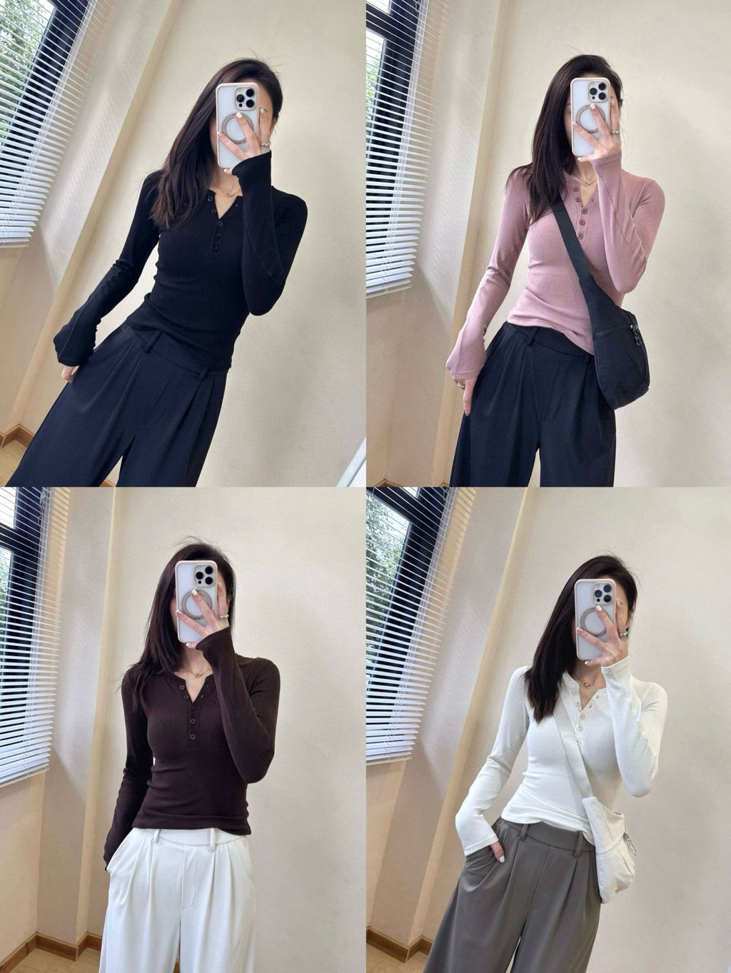 *lulu Same Style Hold Tight Modal Henley Shirt Slim Fit Yoga Fitness Sports Base Layer T Women's T-shirt