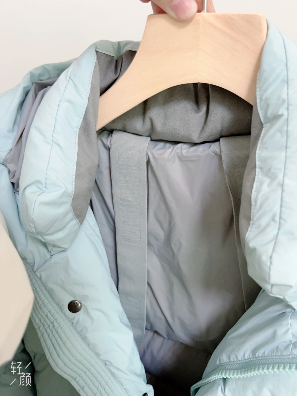 Long Duck Down Jacket With 7  horizontal baffles Hooded Warm Puffy Unisex Women Black White Grey Easy Clean 850FP model2360