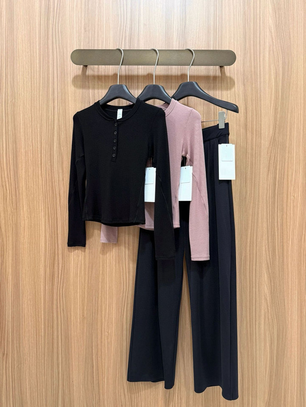 Daydrift Stretch Casual Trousers Draped Four-Way Stretch Elastic High Waist Lazy Loose Wide-Leg Pants for Women