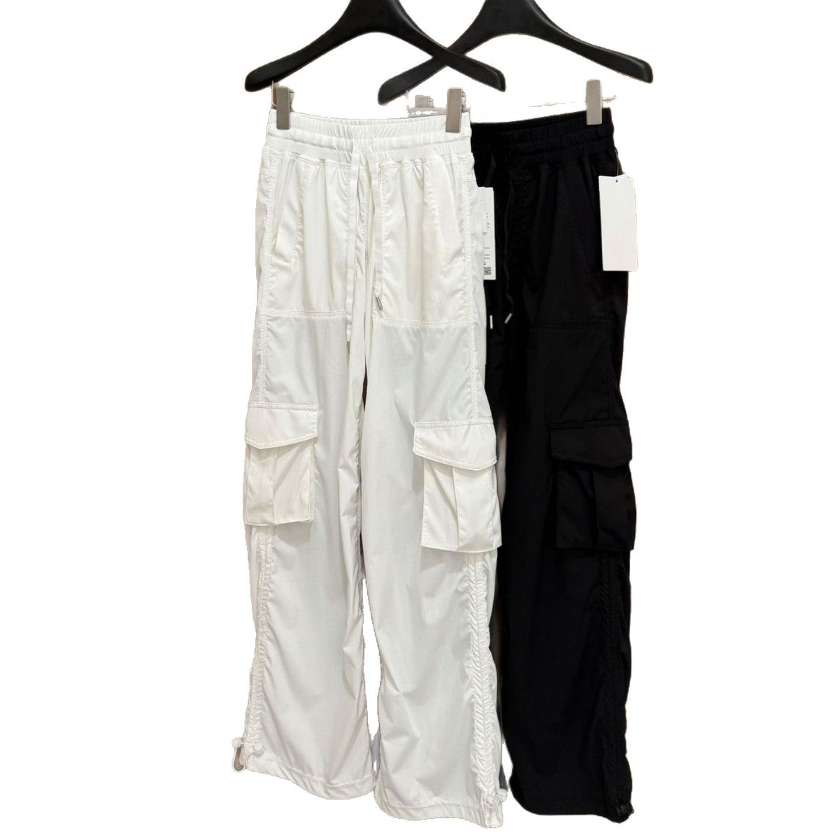 Dance Studio Workwear Loose Pants Lightweight Outdoor Quick-Dry Casual Sports High-Waist Drawstring Straight-Leg Pants for Women