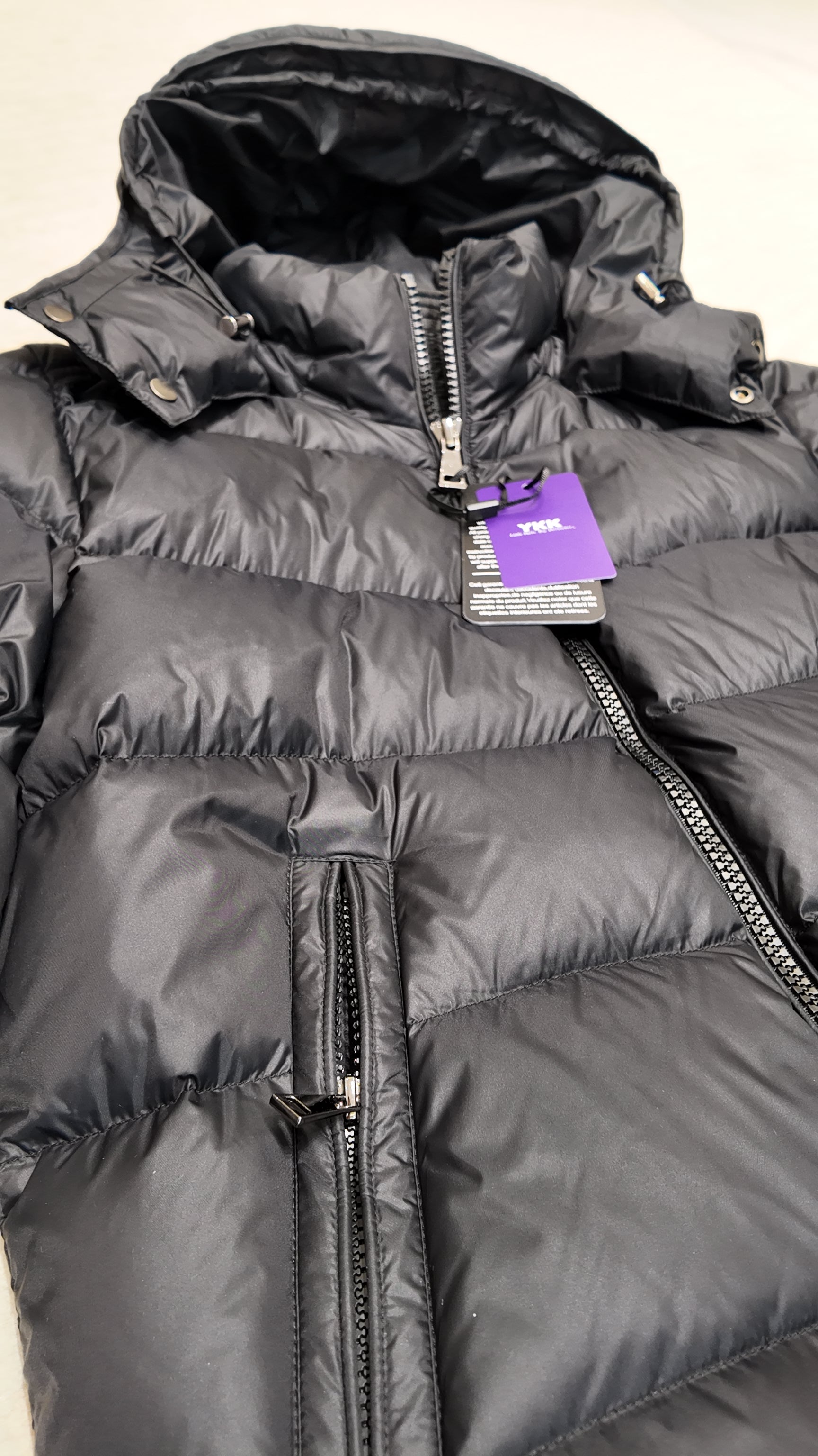 Goose DownJacket hooded  Man Unisex Endurable Easy Clean Warm Lightweight 850FP model 1903