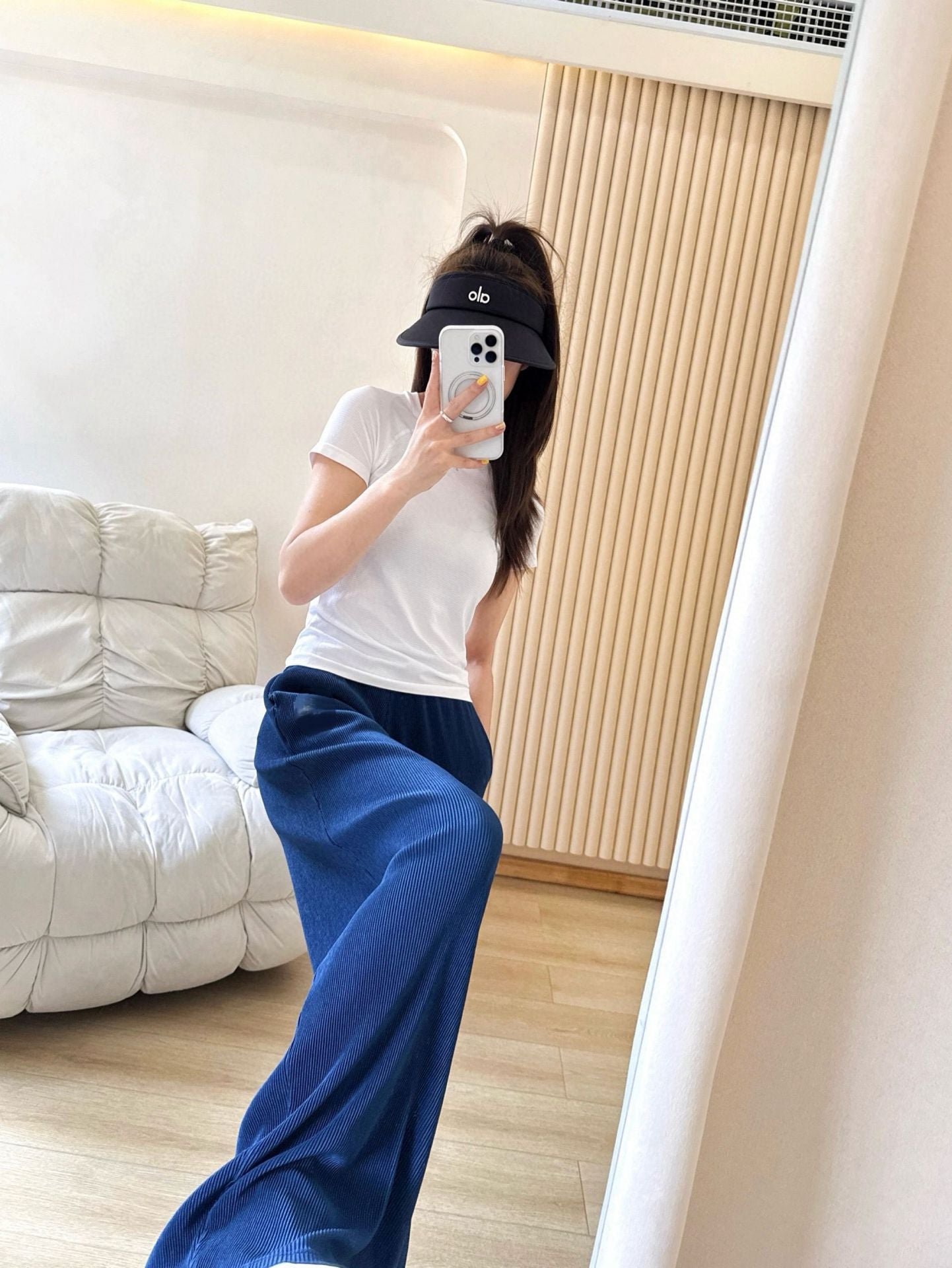 *ALO Nude Seamless Running Short Sleeve Summer Quick-Dry Sports Fitness Running Training Breathable Yoga One-Piece Fabric T