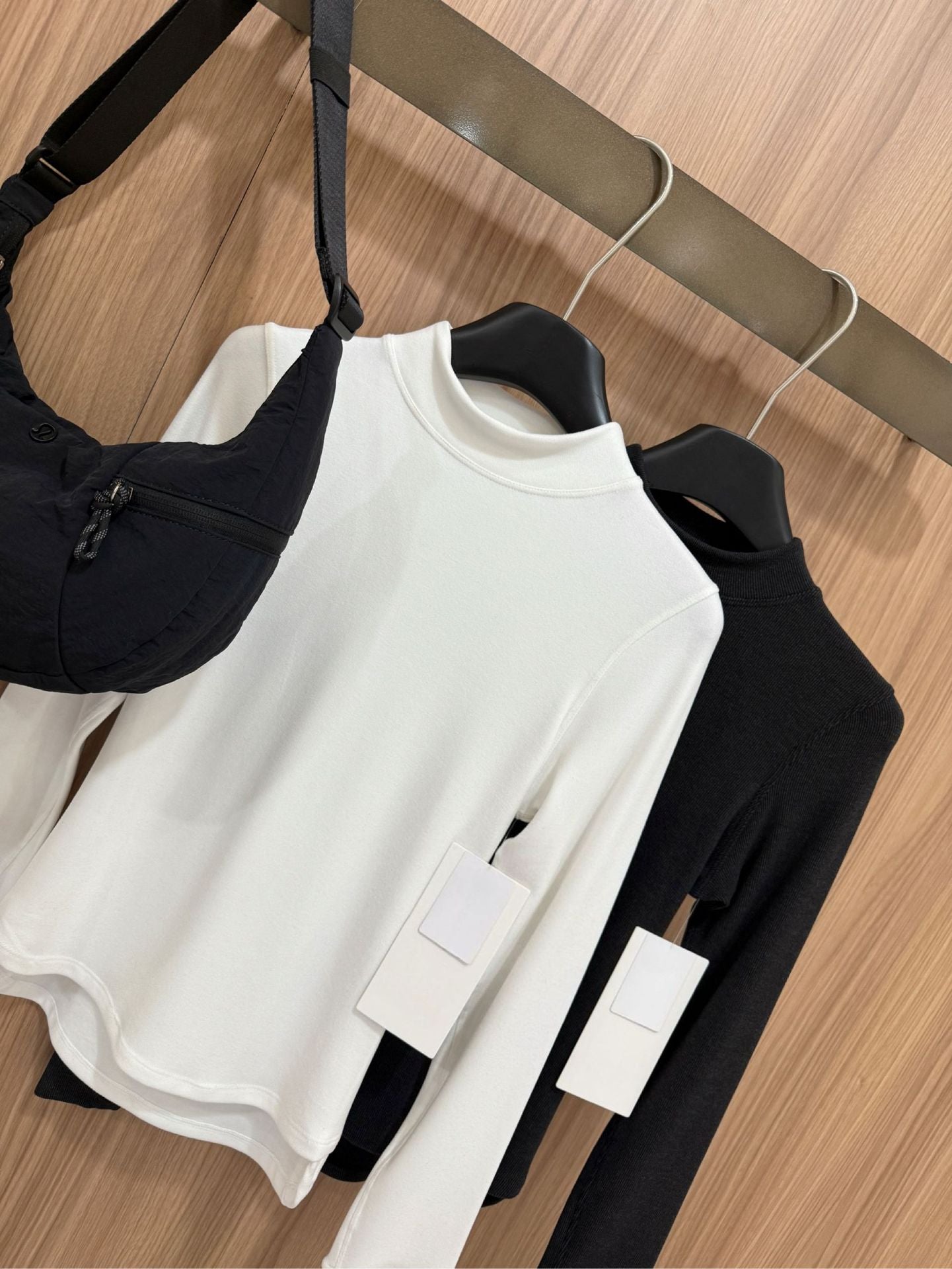 Rulu-running Dralon Half Turtleneck Base Shirt Autumn Winter Ultra Soft Warm Versatile Slim Fit Solid Color Brushed T Shirt 1265