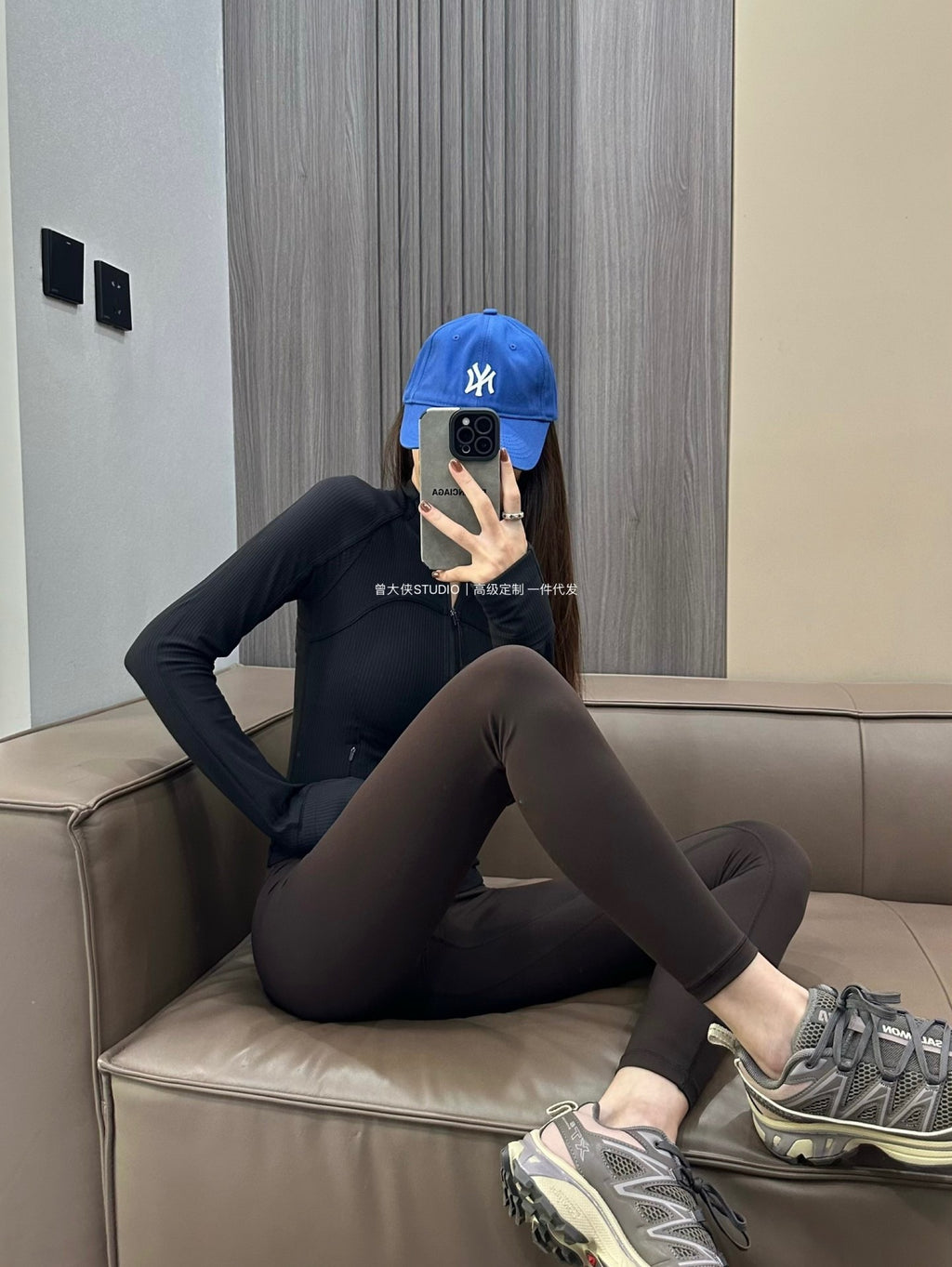 *Define Short Threaded Jacket lulu Yoga clothing for women, slim-fit outdoor fitness sun-protective sports slimming jacket