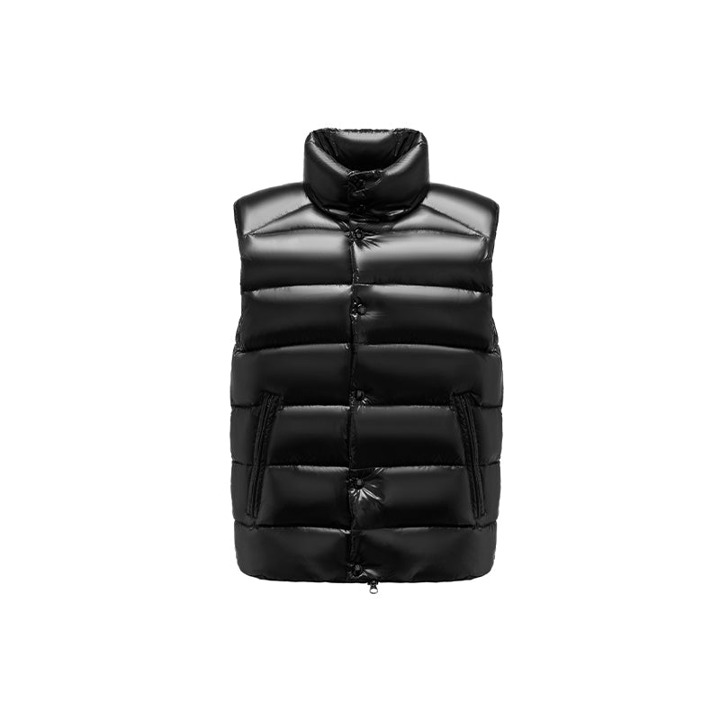 Goose Down Vest Jacket Puffy Vest Flulffy Warm Easy Clean Unisex 850FP model 1927