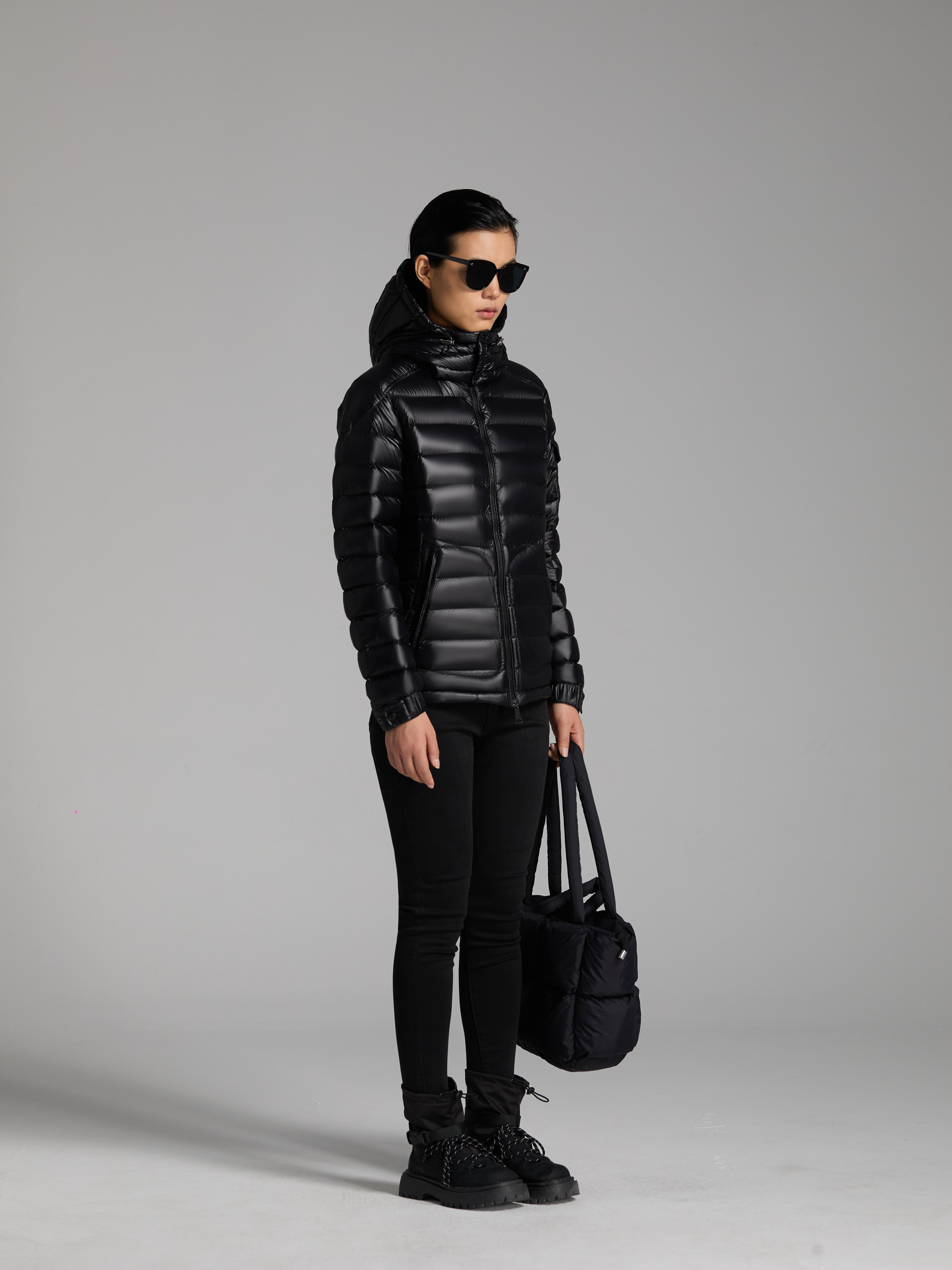 Goose Down Jacket  puffer Unisex Man Woman FluffyLight Warm With Hat Pockets Easy Clean