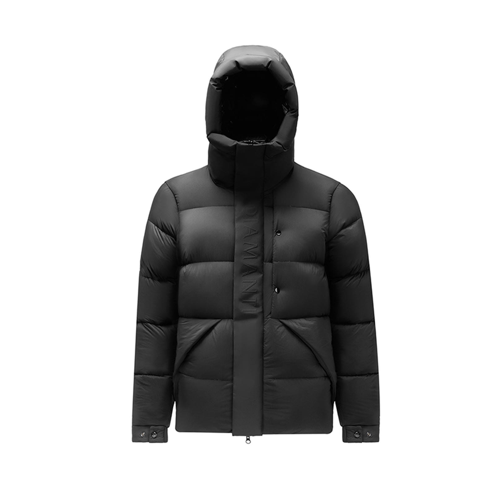Goose Down Jacket Coat Warm Black Dark Color Unisex Hooded 850FP Toasty Cozy Soft Downy Lightweight model 2319