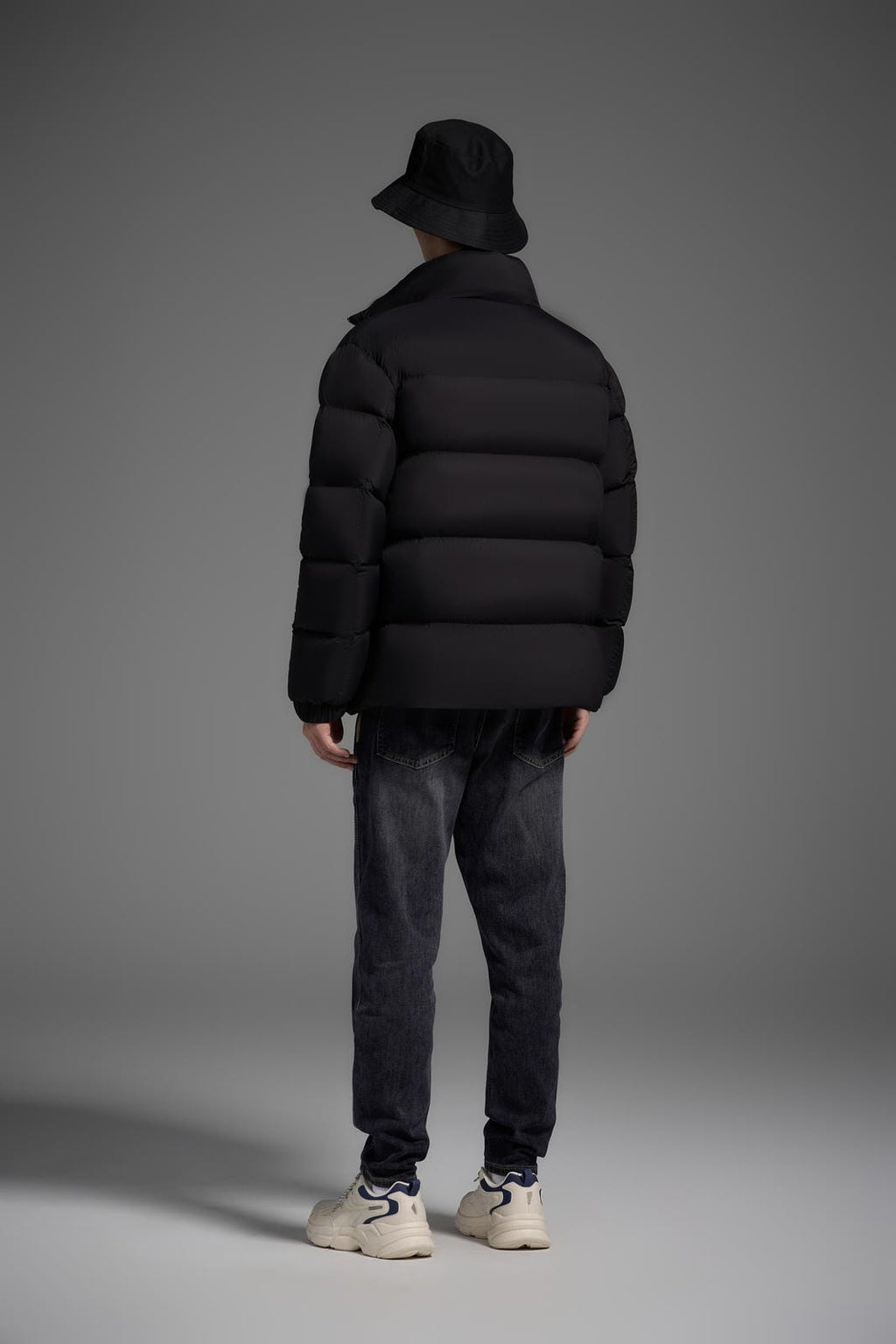 Duck down jacket With Hood Man Women Unisex Warm Black Easy Clean Classic Lightweight model 2452