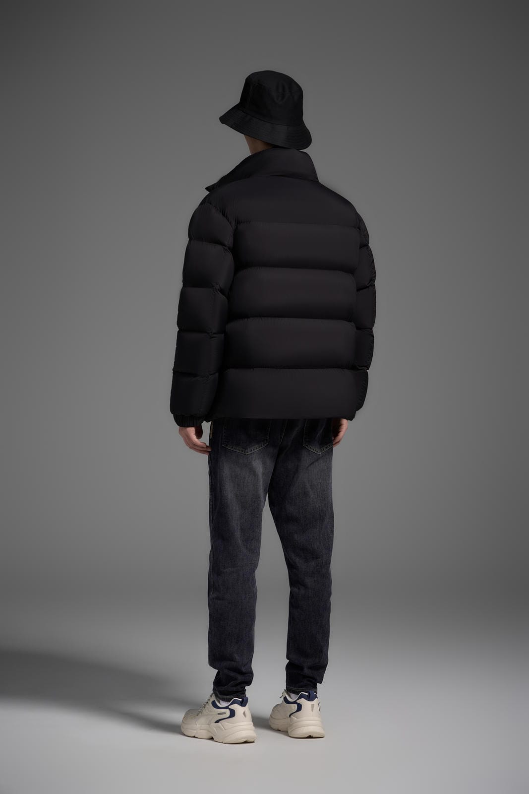Duck down jacket With Hood Man Women Unisex Warm Black Easy Clean Classic Lightweight model 2452